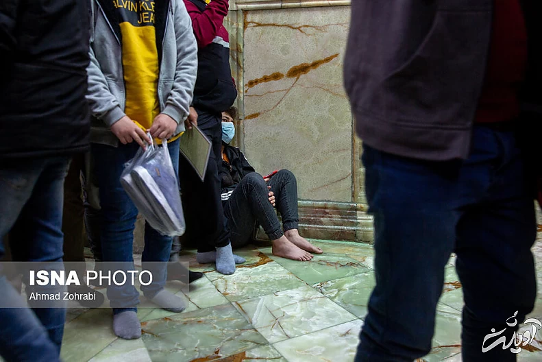 (تصاویر) شب آرزو‌ها در حرم حضرت فاطمه معصومه(س)